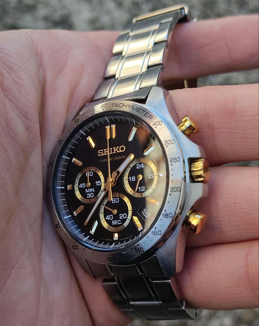 美品 SEIKO CHRONOGRAPH SBTR015 セイコー セレクション