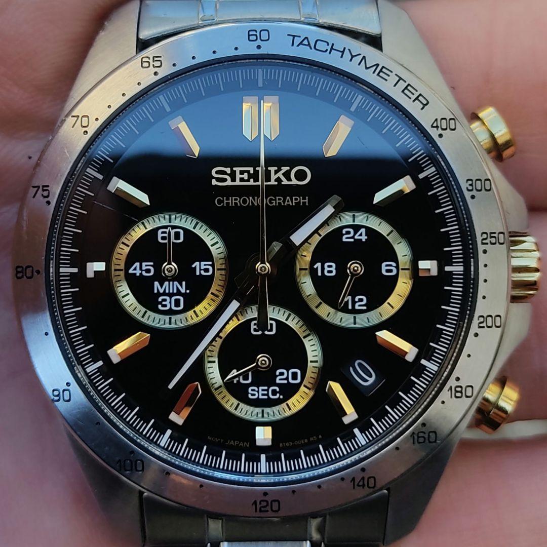 美品 SEIKO CHRONOGRAPH SBTR015 セイコー セレクション