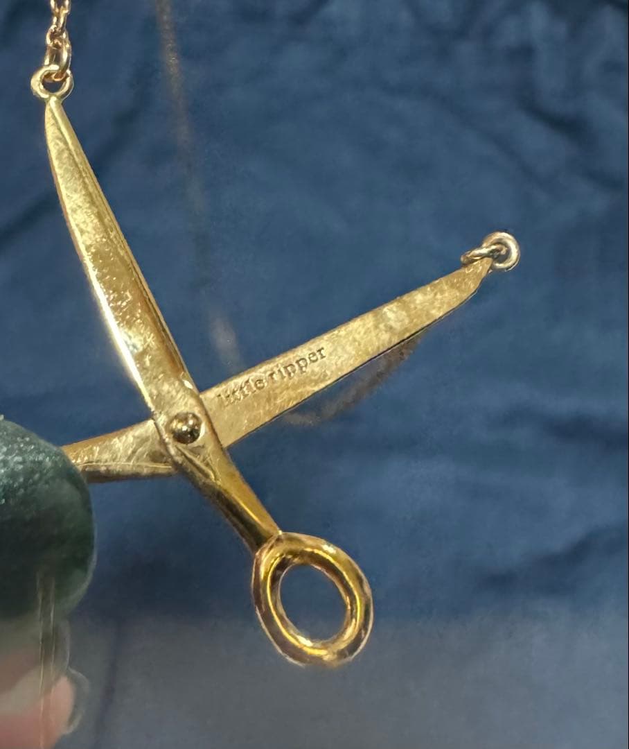 最終値下げジャスティンデイビス Little Ripper ゴールドネックレス