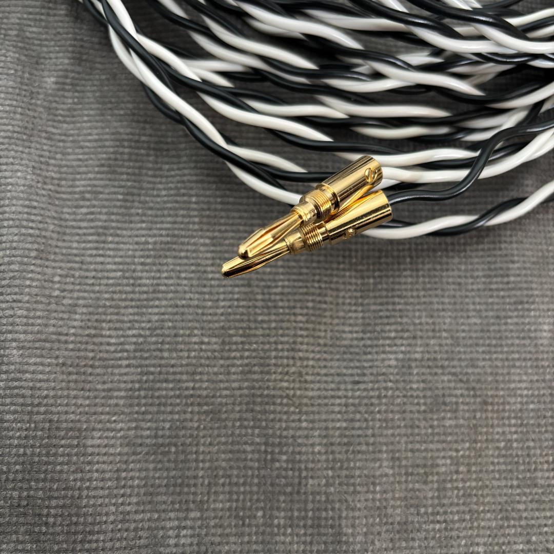 BELDEN 8470 バナナプラグ付 スピーカーケーブル (10m) 2本