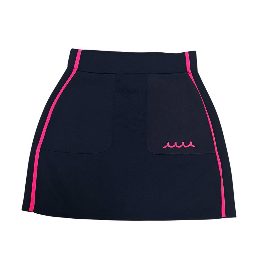 mutaMARINE ムータマリンゴルフ サイドライン ジャガードスカート