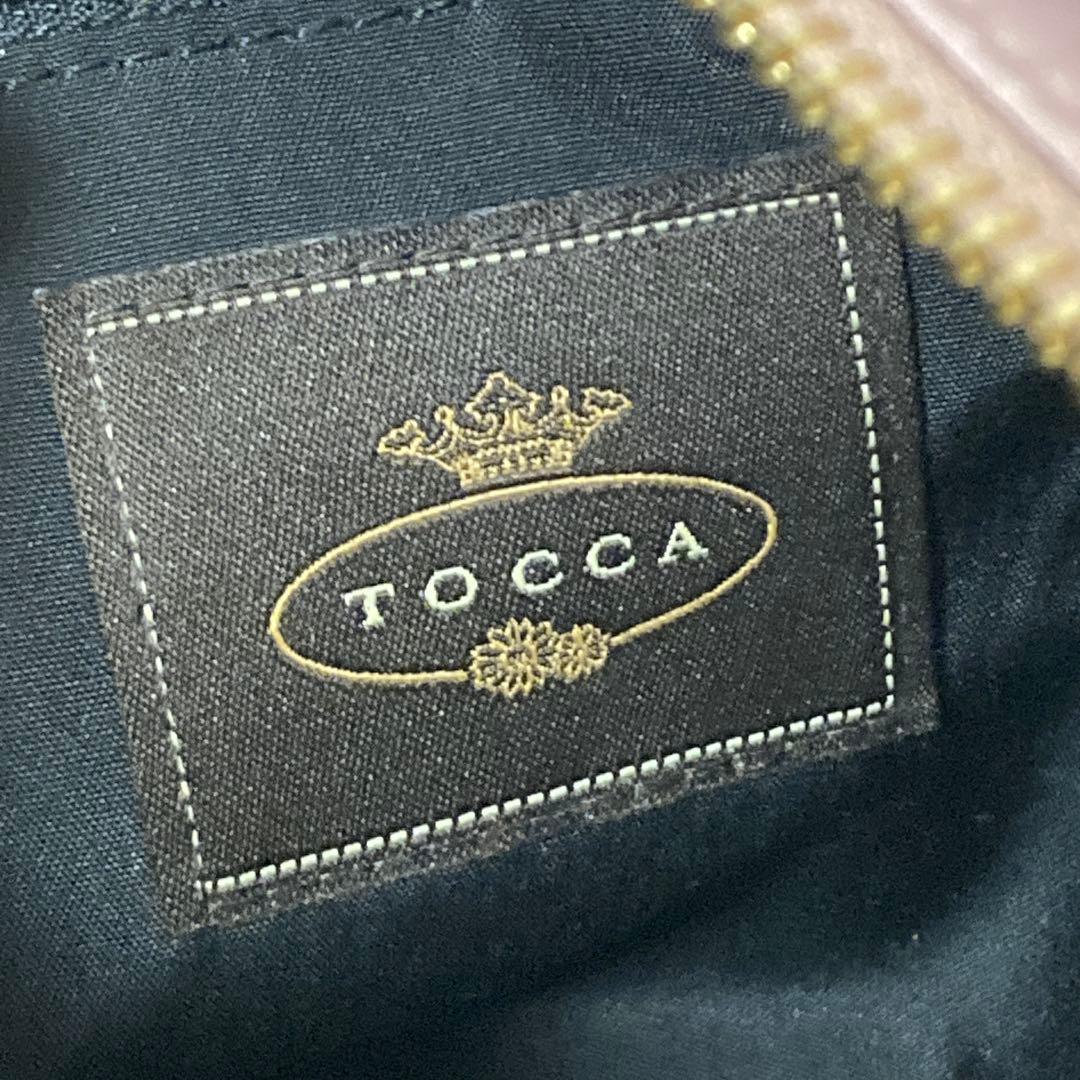 極美品 tocca 2way ショルダーバッグ リボン ピンク T CADEAU