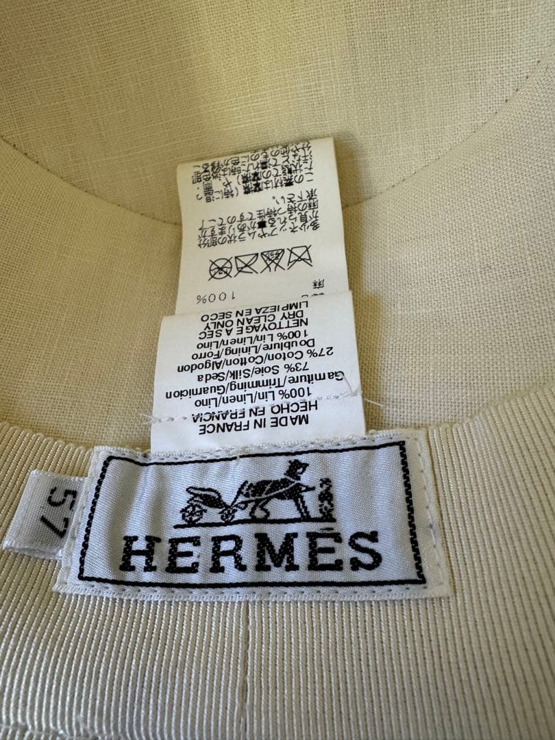 HERMES 帽子 ハット 57
