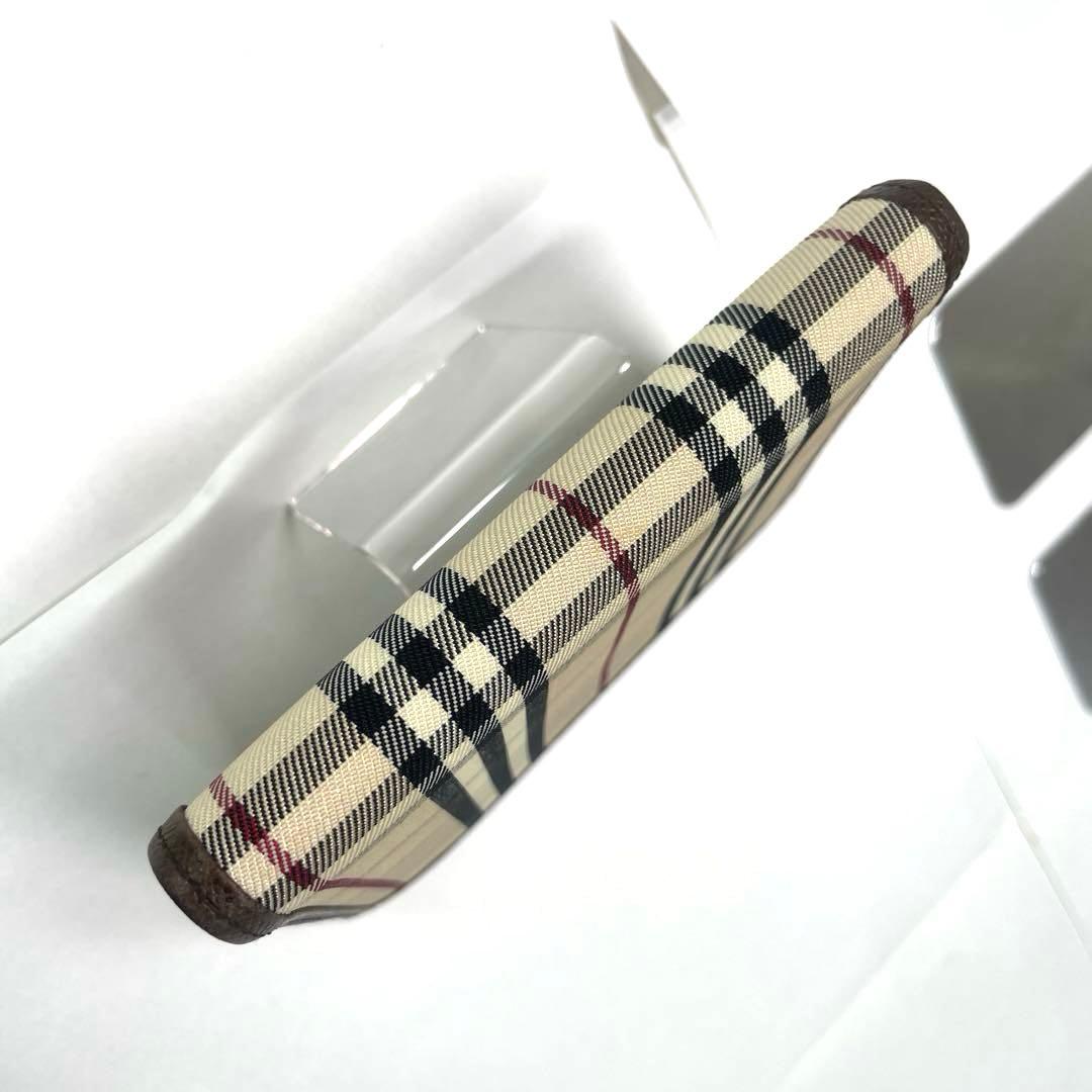 BURBERRY バーバリー ノバチェック 二つ折り財布 コンパクトウォレット