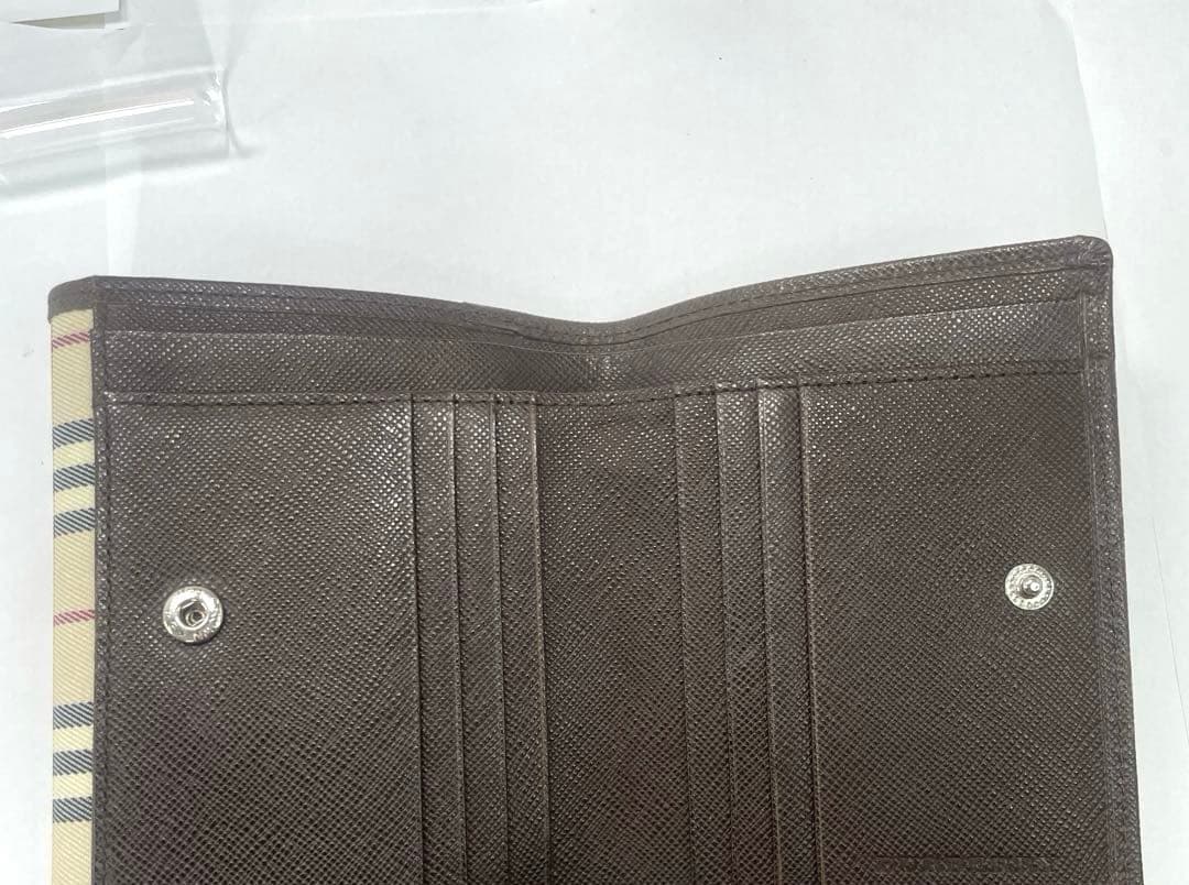 BURBERRY バーバリー ノバチェック 二つ折り財布 コンパクトウォレット