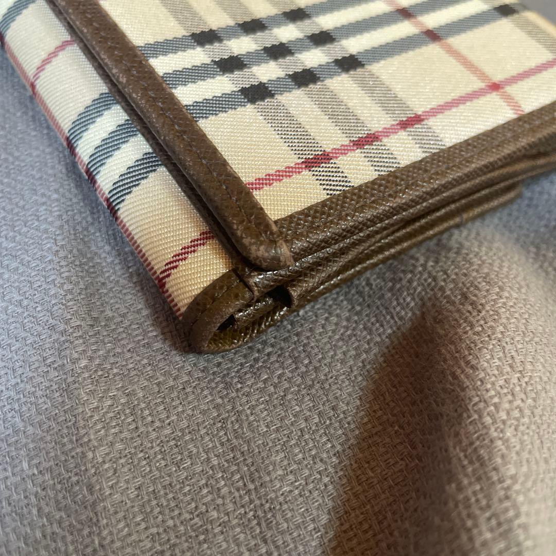 BURBERRY バーバリー ノバチェック 二つ折り財布 コンパクトウォレット
