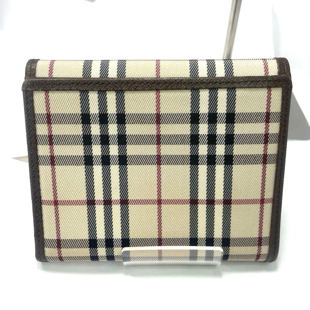 BURBERRY バーバリー ノバチェック 二つ折り財布 コンパクトウォレット