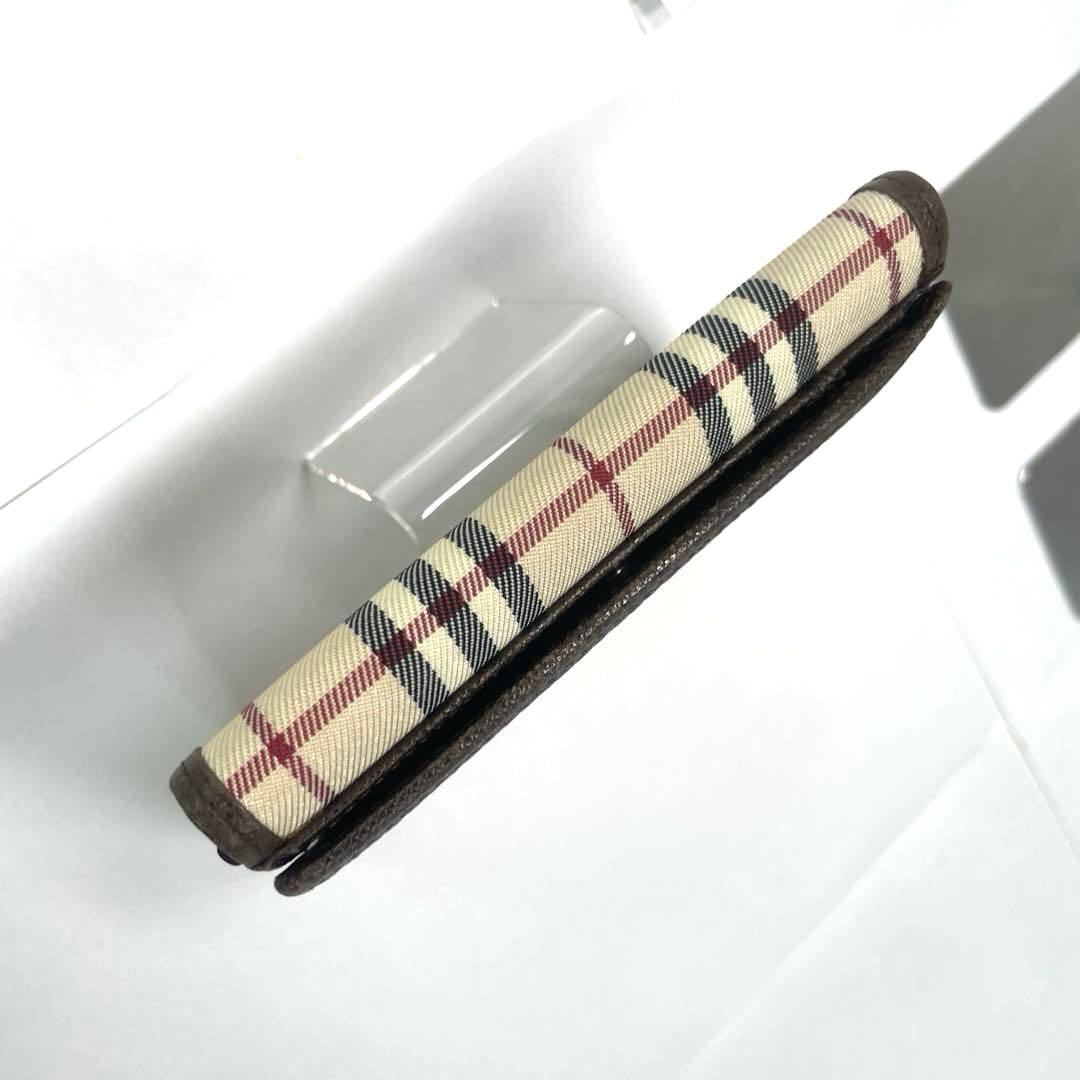 BURBERRY バーバリー ノバチェック 二つ折り財布 コンパクトウォレット