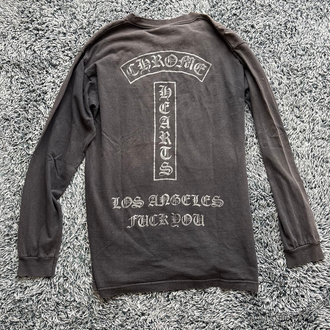 希少old chrome hearts LA ロンt シルバープリント