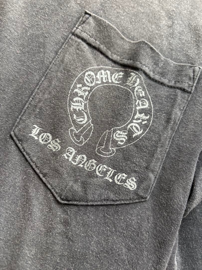 希少old chrome hearts LA ロンt シルバープリント