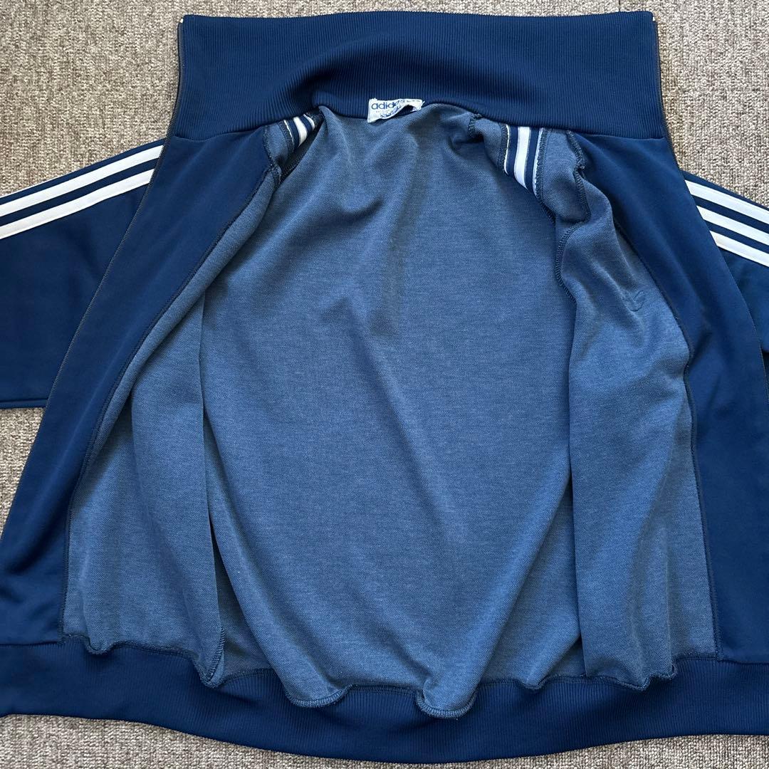 デサント adidas アディダス トラックジャケット 4号 M ネイビー
