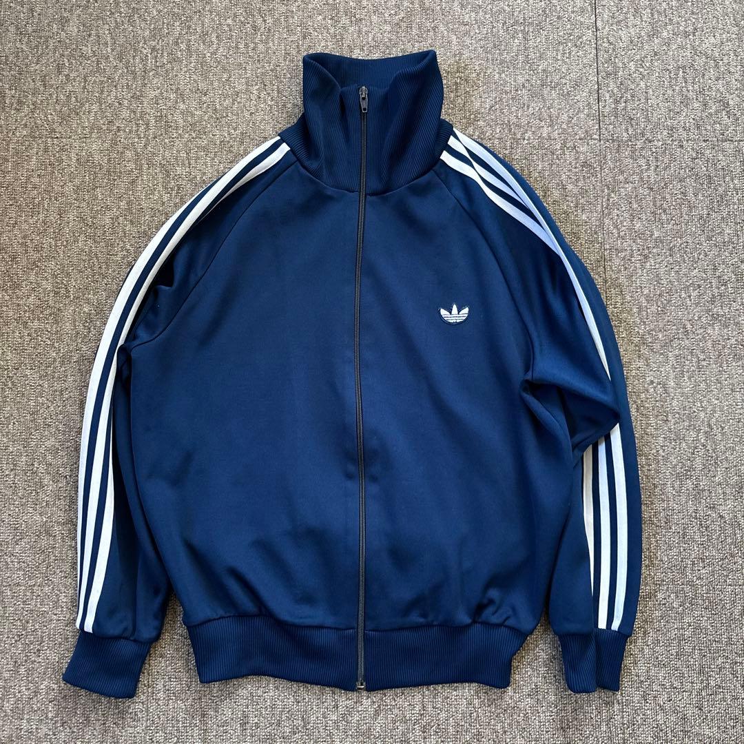 デサント adidas アディダス トラックジャケット 4号 M ネイビー