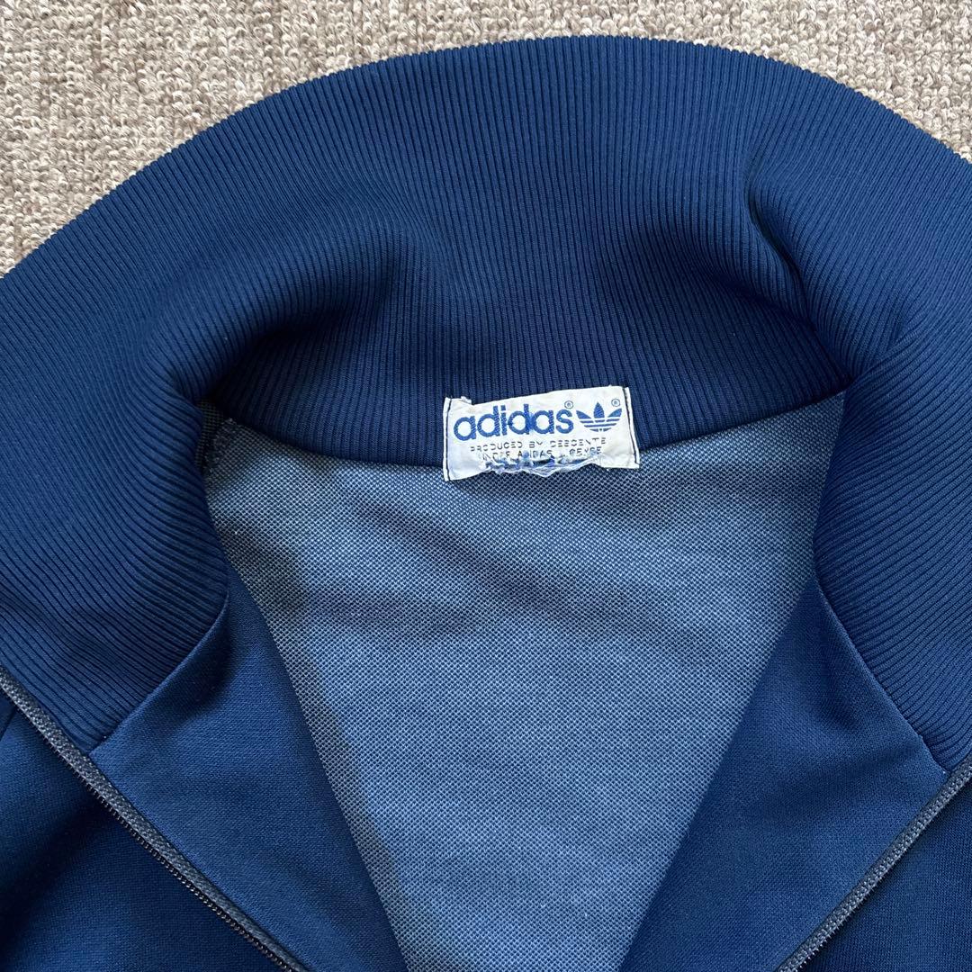 デサント adidas アディダス トラックジャケット 4号 M ネイビー