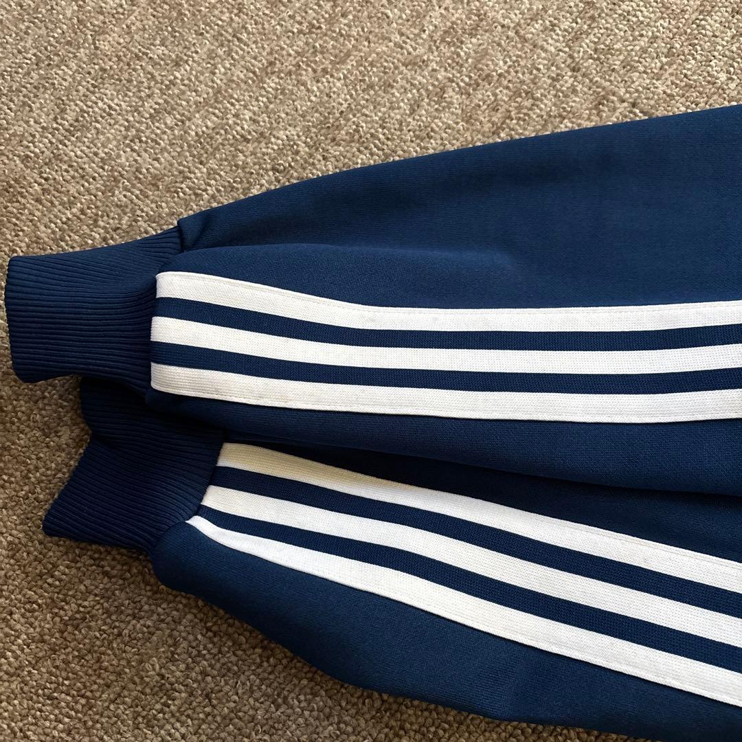 デサント adidas アディダス トラックジャケット 4号 M ネイビー