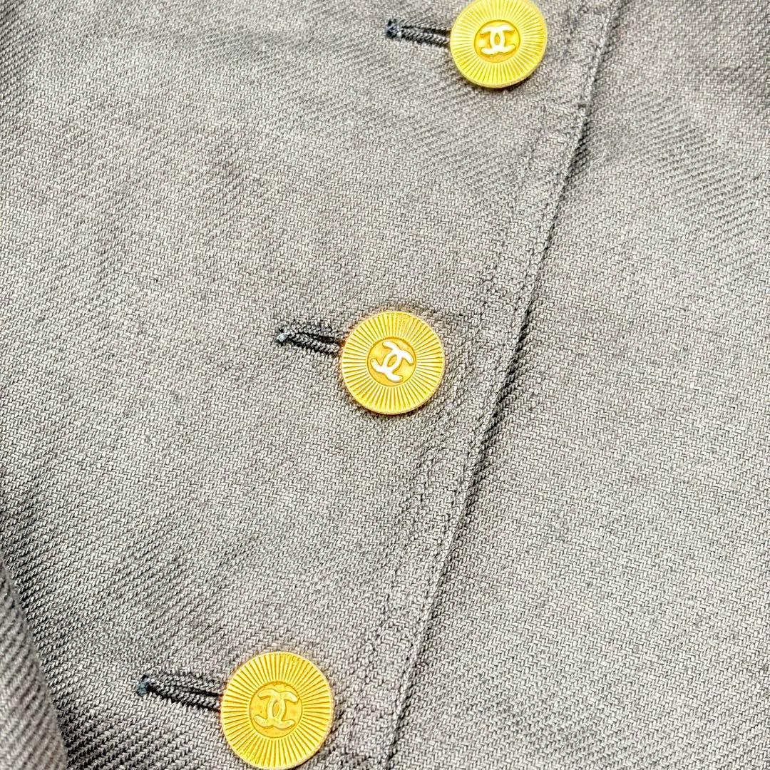 シャネル ジャケット レディース ブラック 0402-S5792h