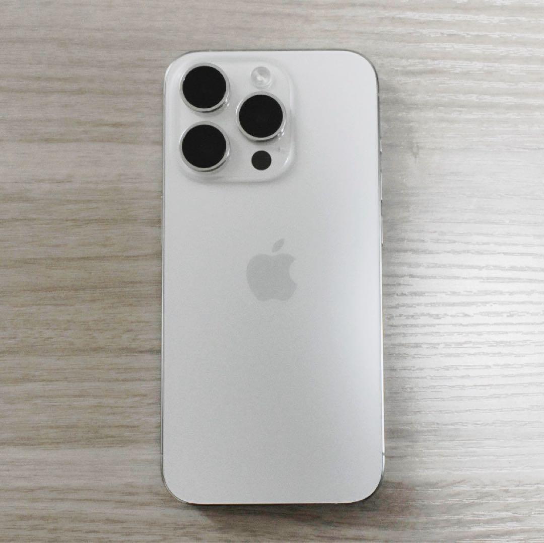 iPhone15Pro 512GB ホワイトチタニウム