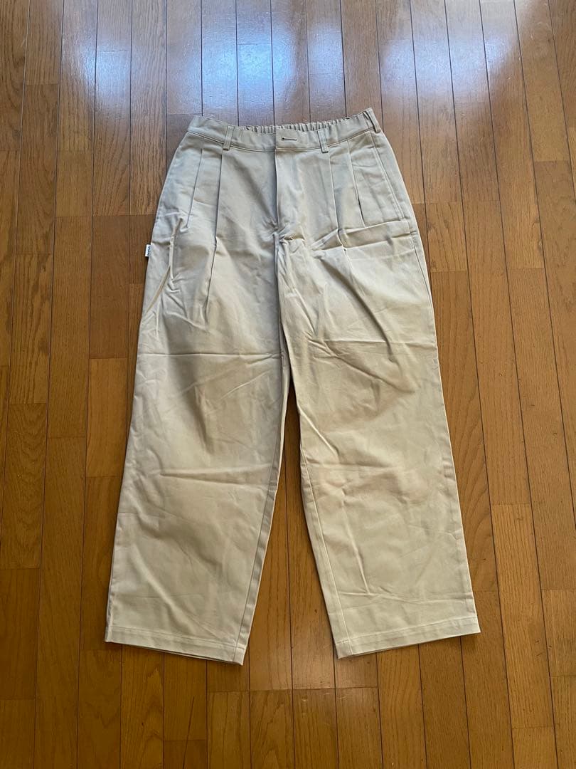 パンツ SQUEEZED DESIGN BY UNSLACKS 2TUCK CHINO