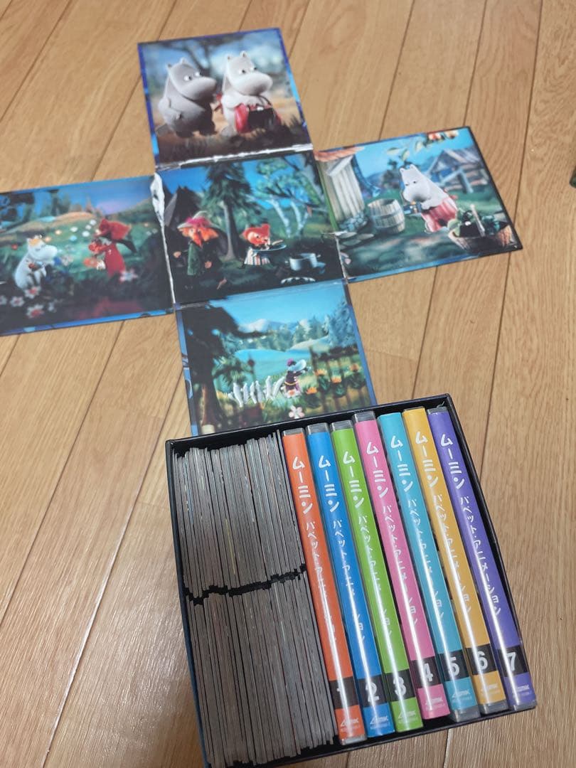 ムーミン パペット アニメーション DVD スペシャルBOX 3000セット限定