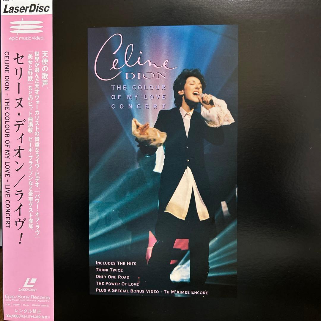 THE COLOUR OF MY LOVE セリーヌ・ディオン/ライブ！LD