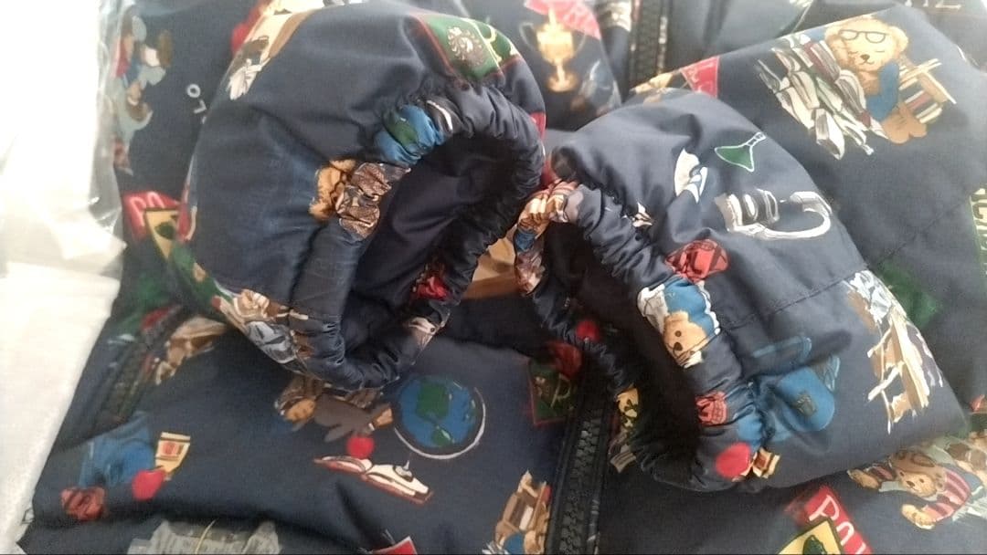 Polo Ralph Lauren ポロベア　ネイビー ダウンジャケット　5T