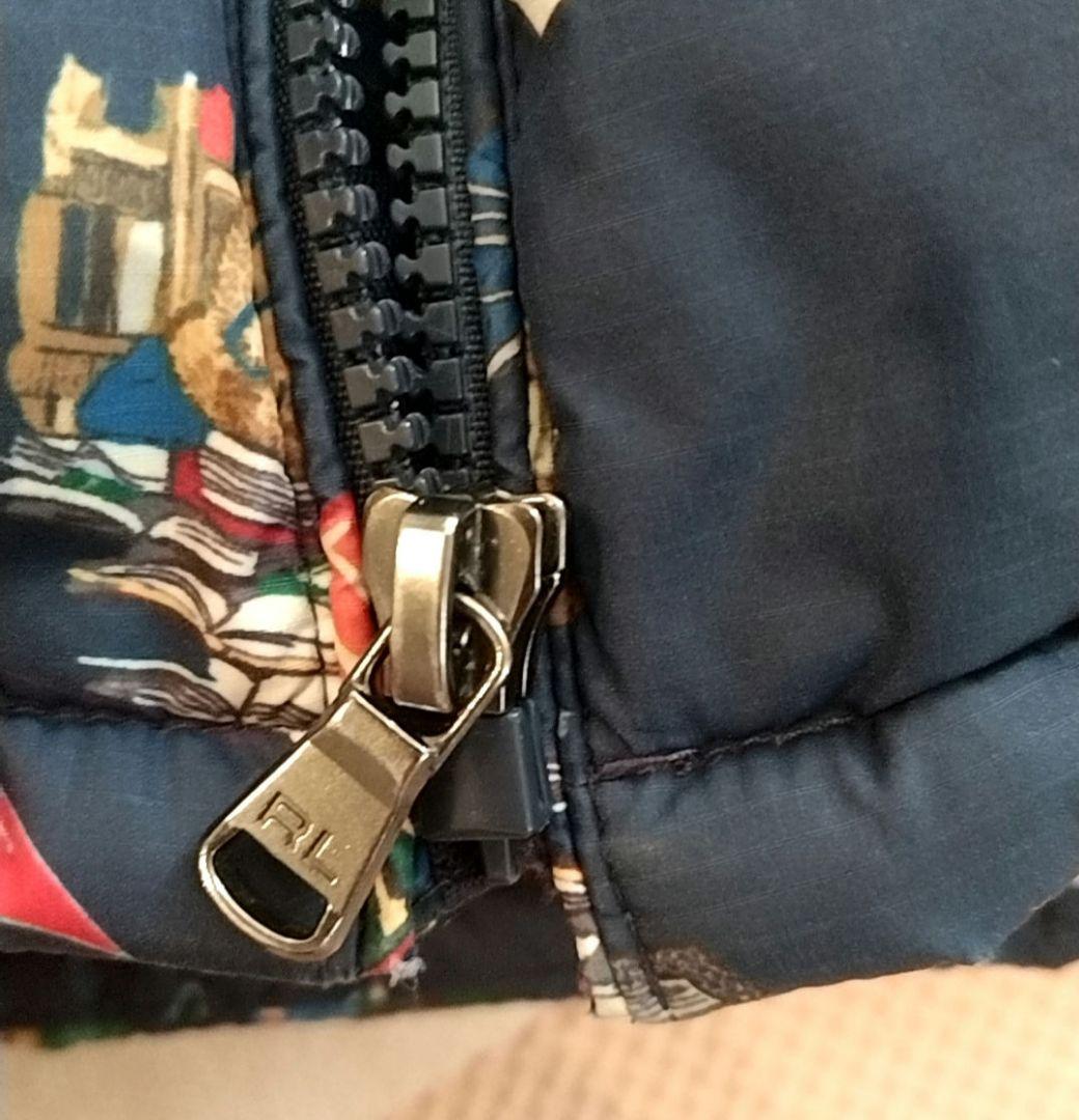 Polo Ralph Lauren ポロベア　ネイビー ダウンジャケット　5T