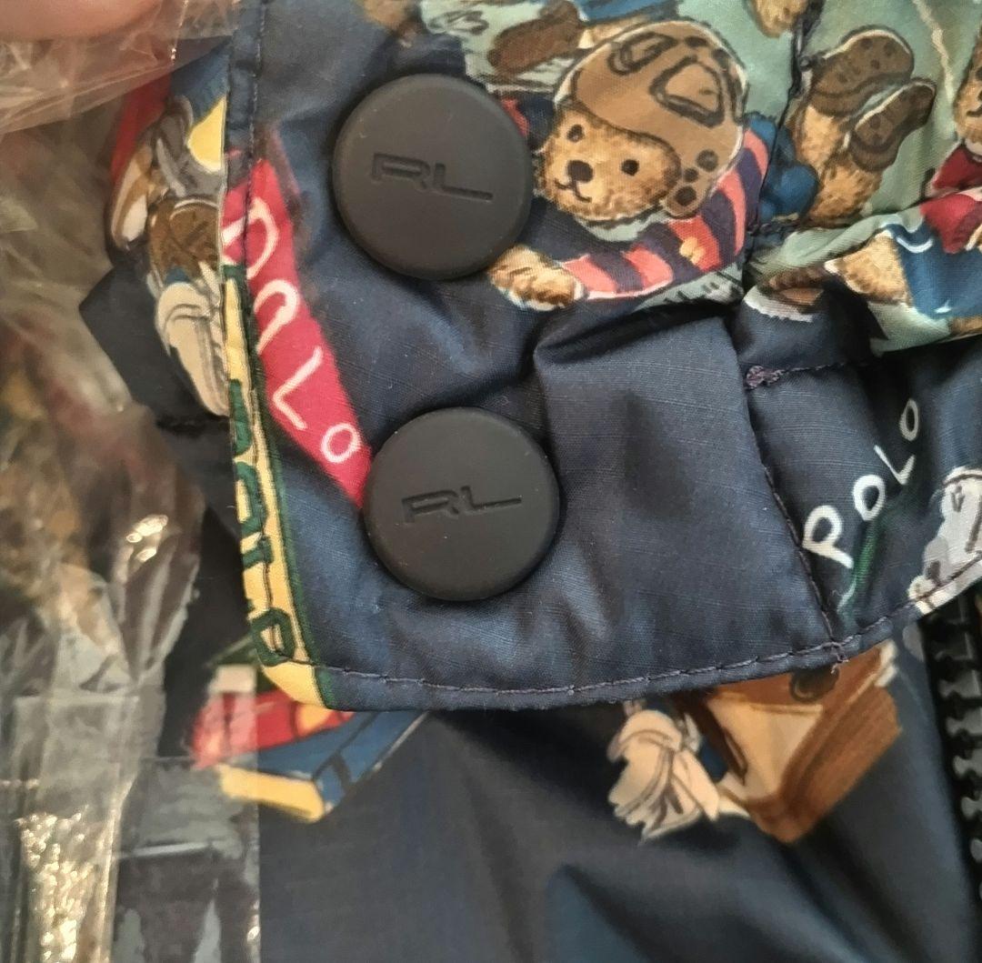 Polo Ralph Lauren ポロベア　ネイビー ダウンジャケット　5T