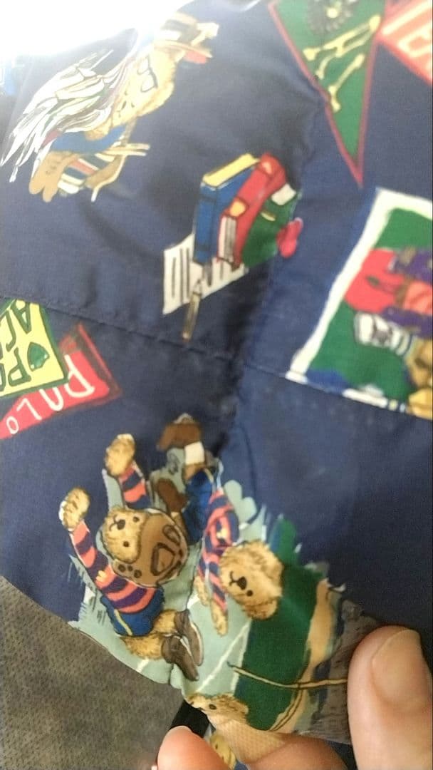 Polo Ralph Lauren ポロベア　ネイビー ダウンジャケット　5T