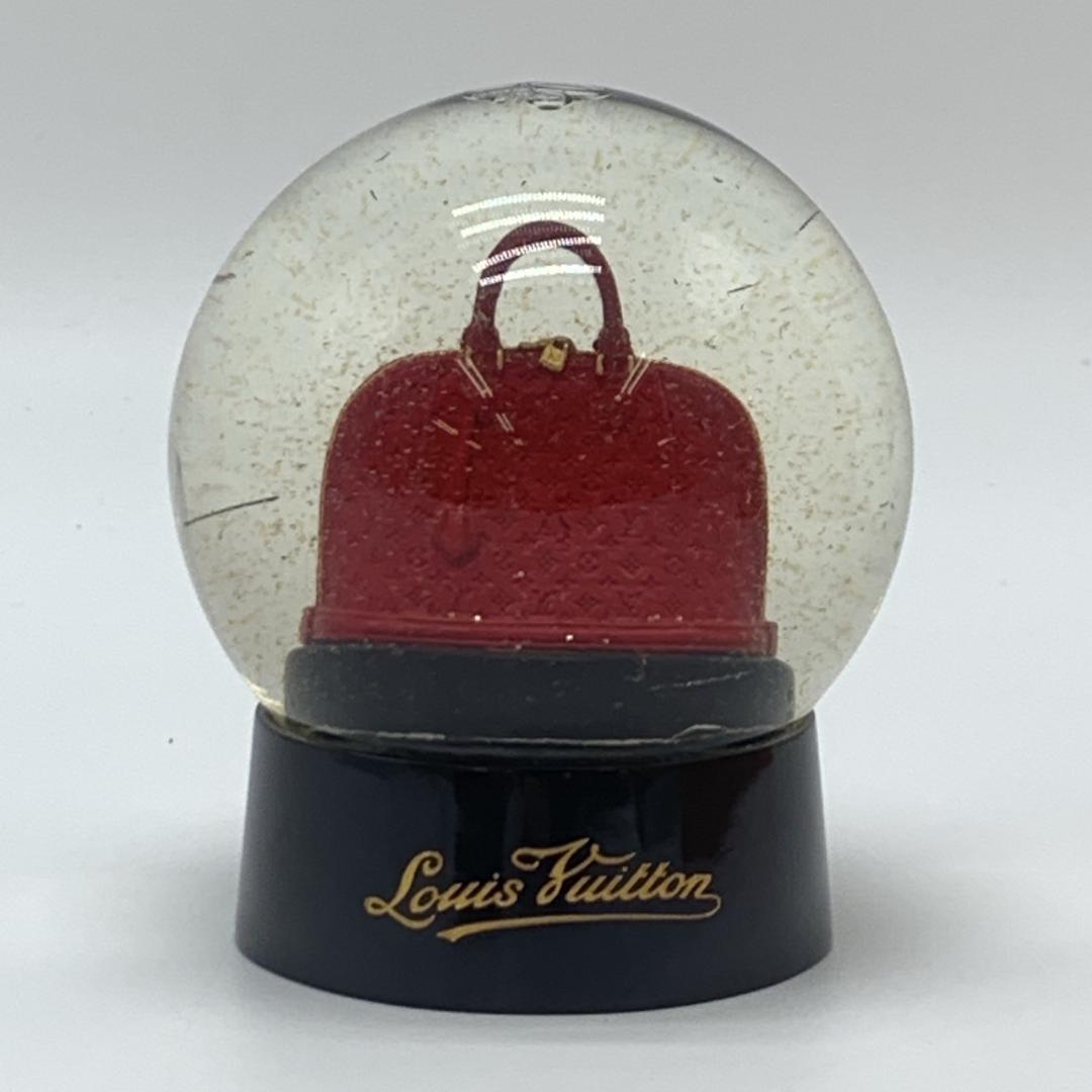 ルイヴィトン アルマモチーフ スノードーム 非売品 限定コレクション レッド