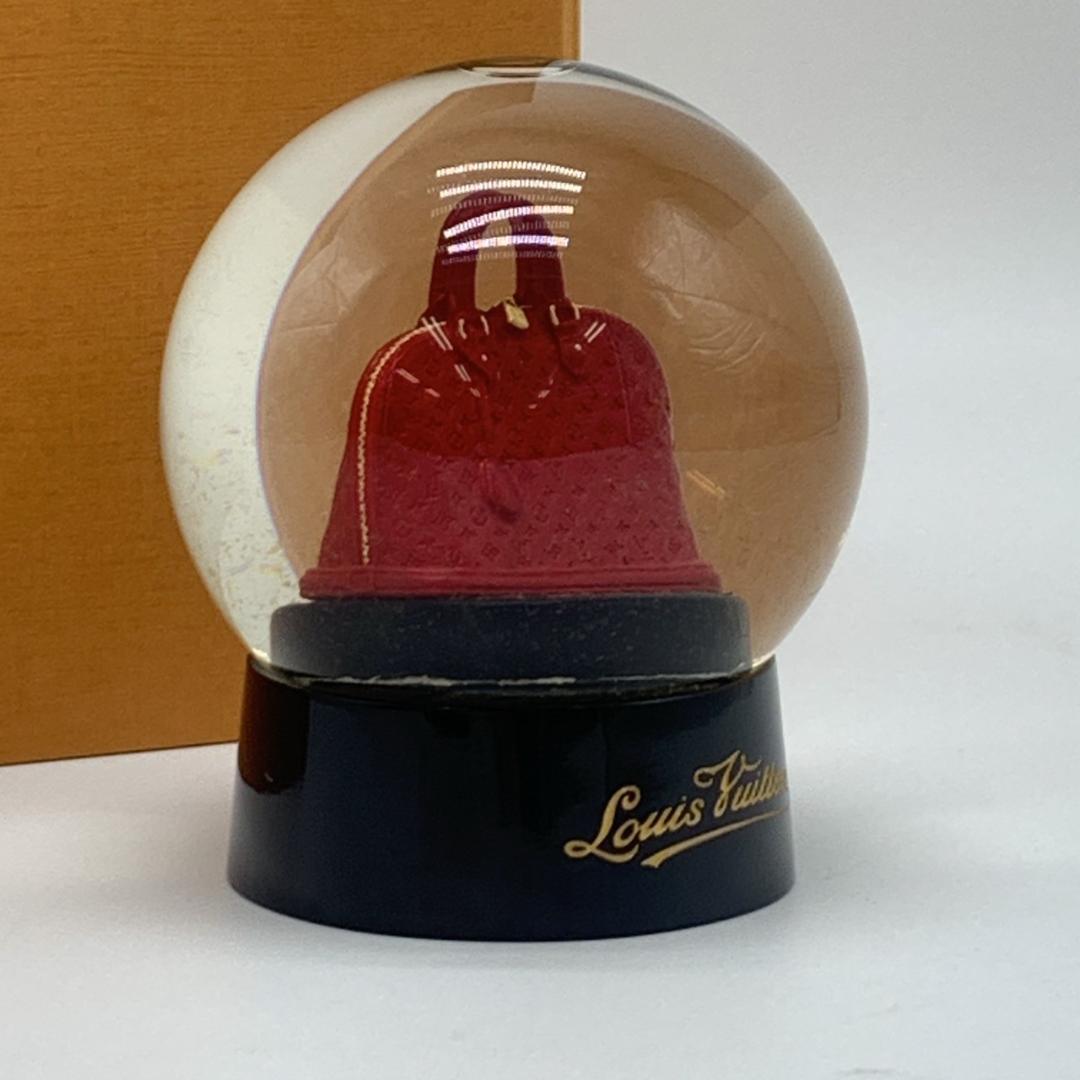 ルイヴィトン アルマモチーフ スノードーム 非売品 限定コレクション レッド