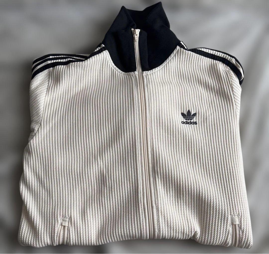 渡辺莉奈 着用モデル　【正規品】　adidas ワッフルトラックジャケット