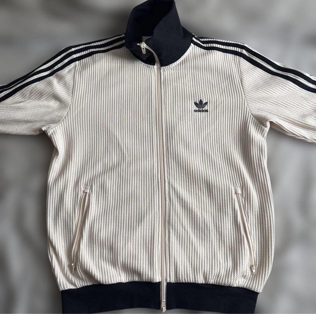 渡辺莉奈 着用モデル　【正規品】　adidas ワッフルトラックジャケット