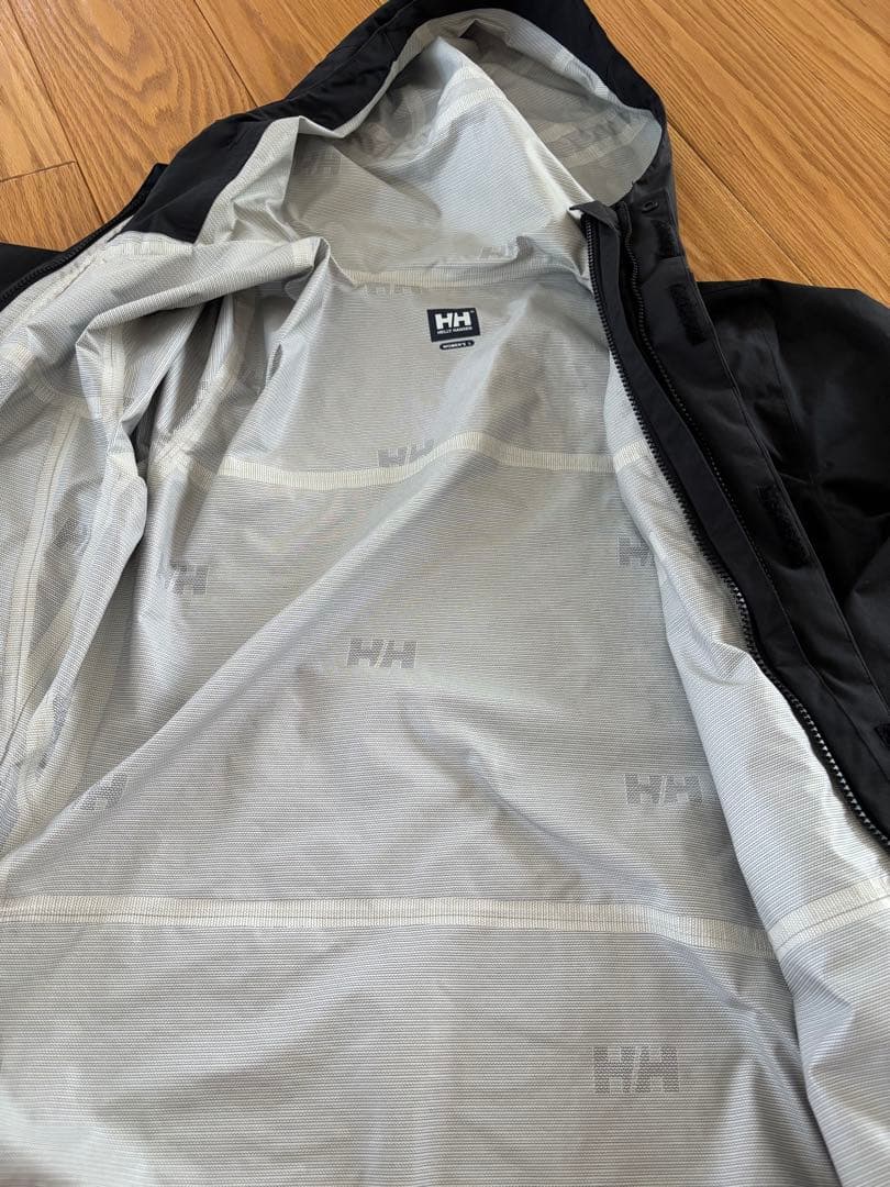 へリーハンセン　ジップインジップ　ジャケット　ヘリーテック　防水透湿素材　L