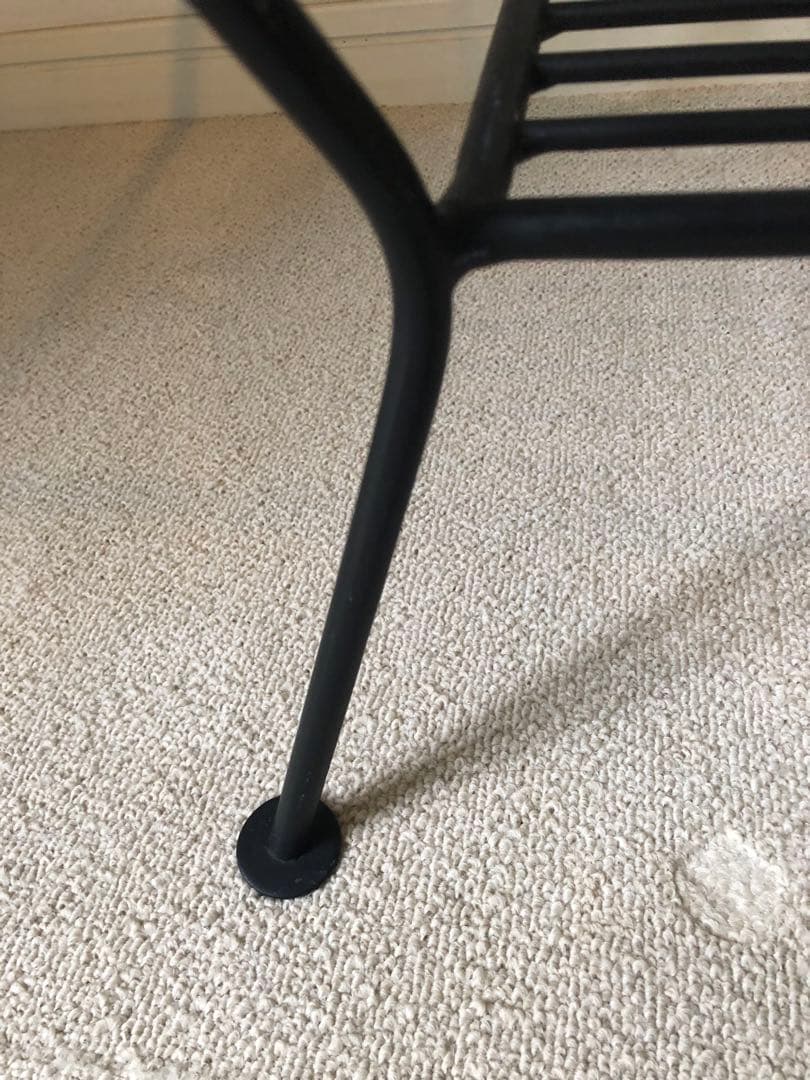 Unico(ウニコ) EDDY(エディ) ガラステーブル ローテーブル　アイアン