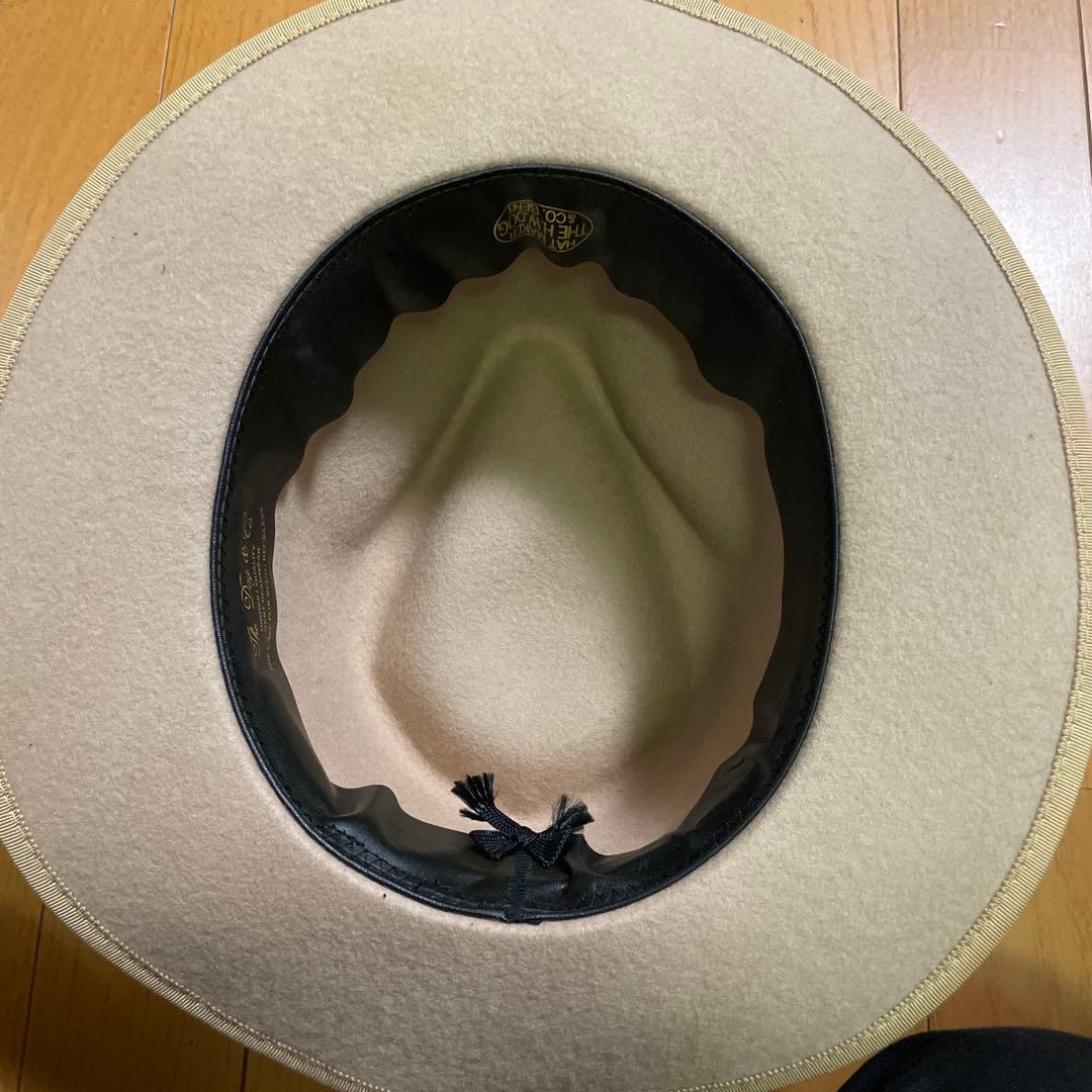 ふ*ー様 H.W. DOG CO. ベージュウールハット