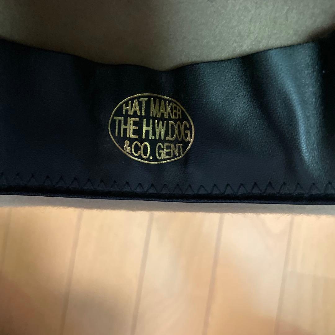 ふ*ー様 H.W. DOG CO. ベージュウールハット