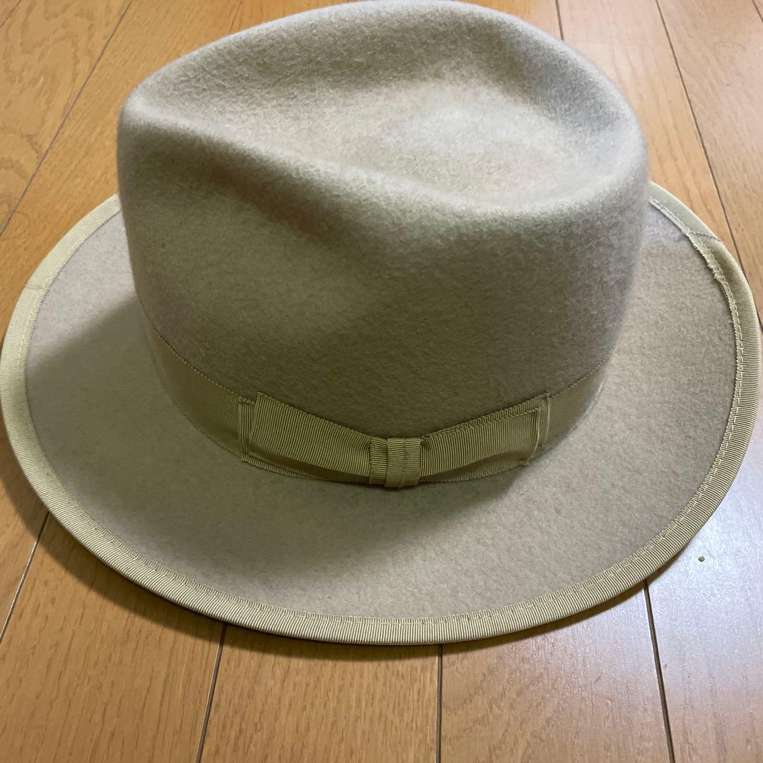 ふ*ー様 H.W. DOG CO. ベージュウールハット