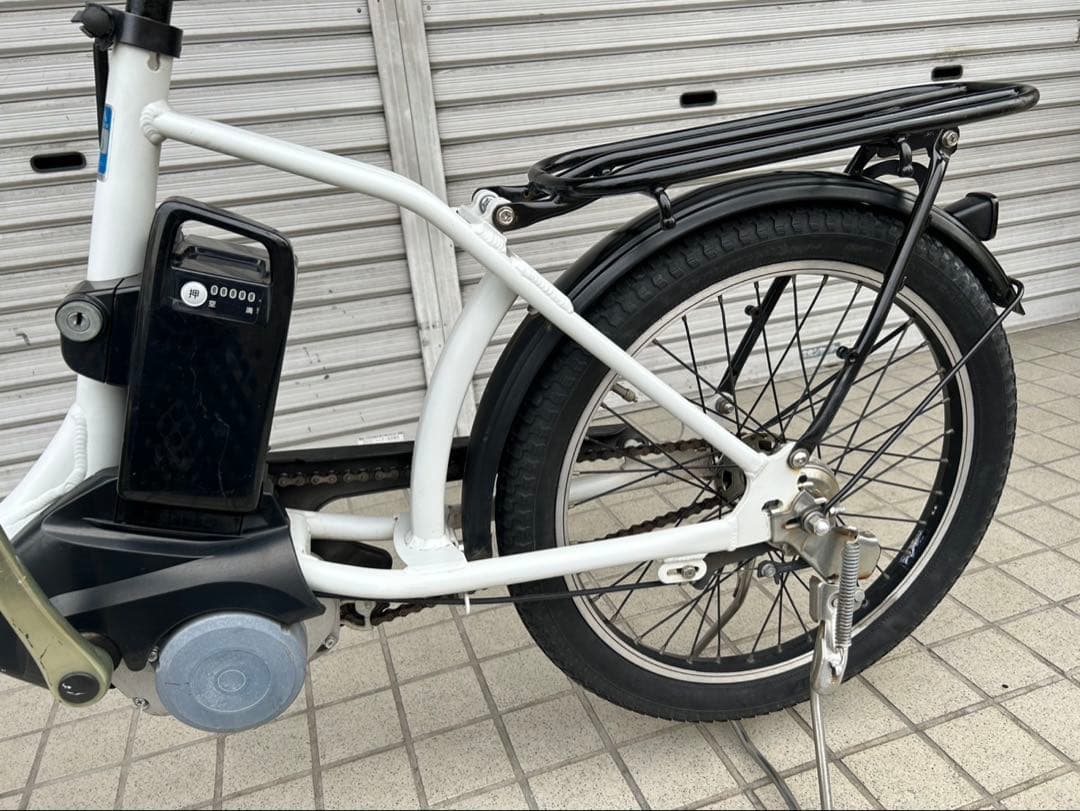 パナソニック電動自転車 20インチ 大容量バッテリー16Ah 鍵2個付き