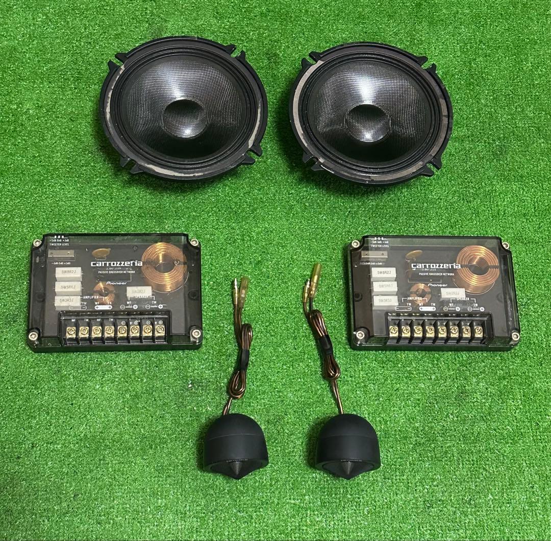 パイオニア TS-V172A カースピーカー/ツイーター、パッシブネットワーク。