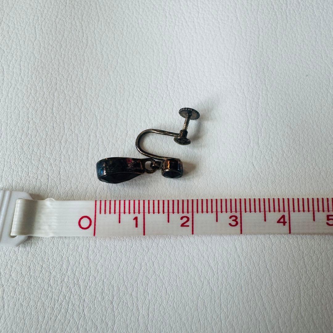 ガーネット イヤリング ペンダントトップ シルバー925 3点セット