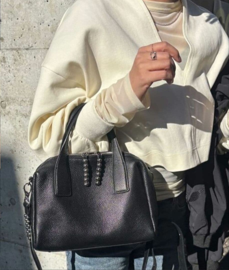 ♡ear PAPILLONNER 2WAY スタッズボストンバッグ♡