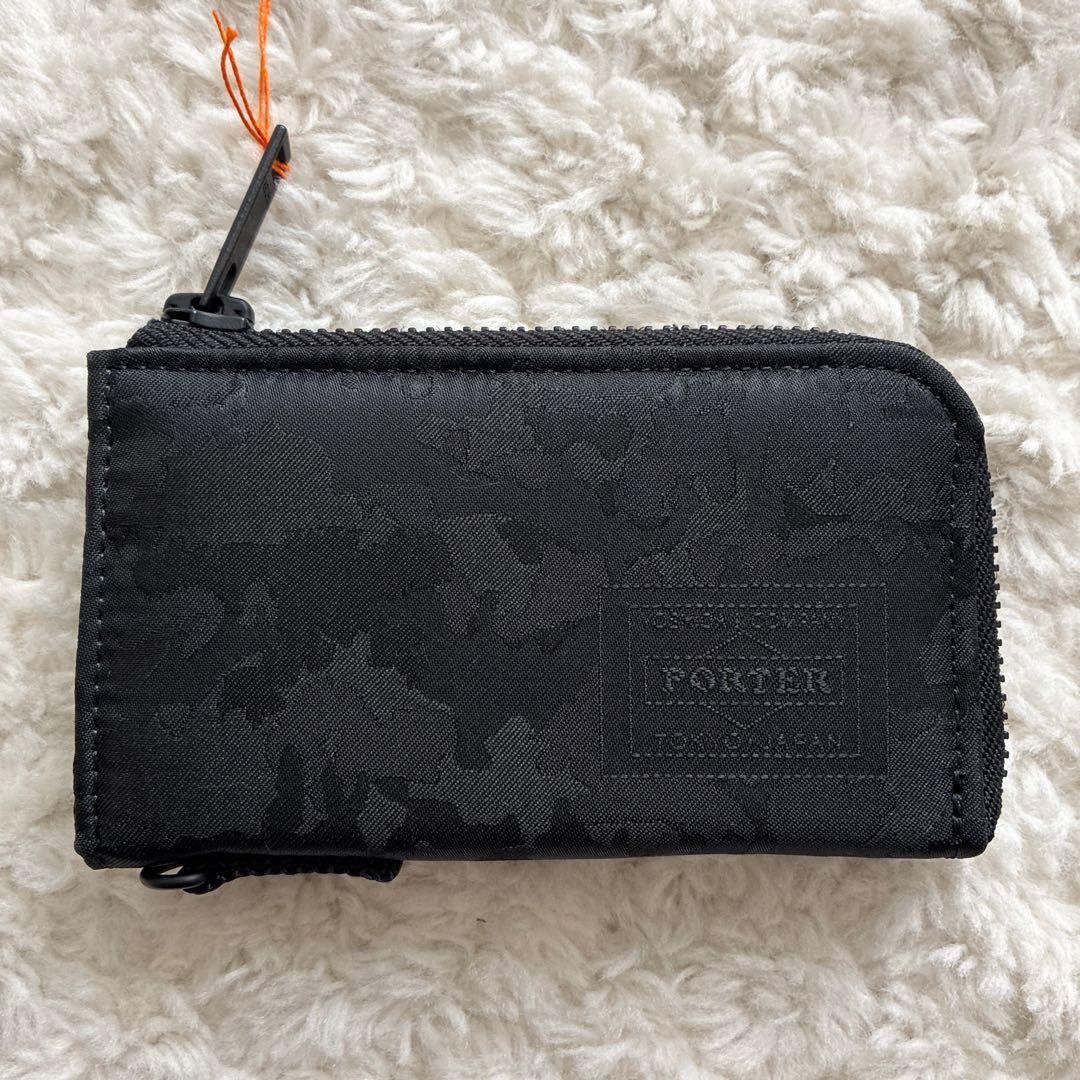 極美品 PORTER GHILLIE キーケース アルペンカモブラック ギリー