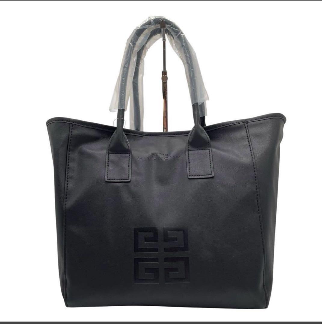 未使用 GIVENCHY ジバンシー トートバッグ ポーチ付 A4収納可 男女兼