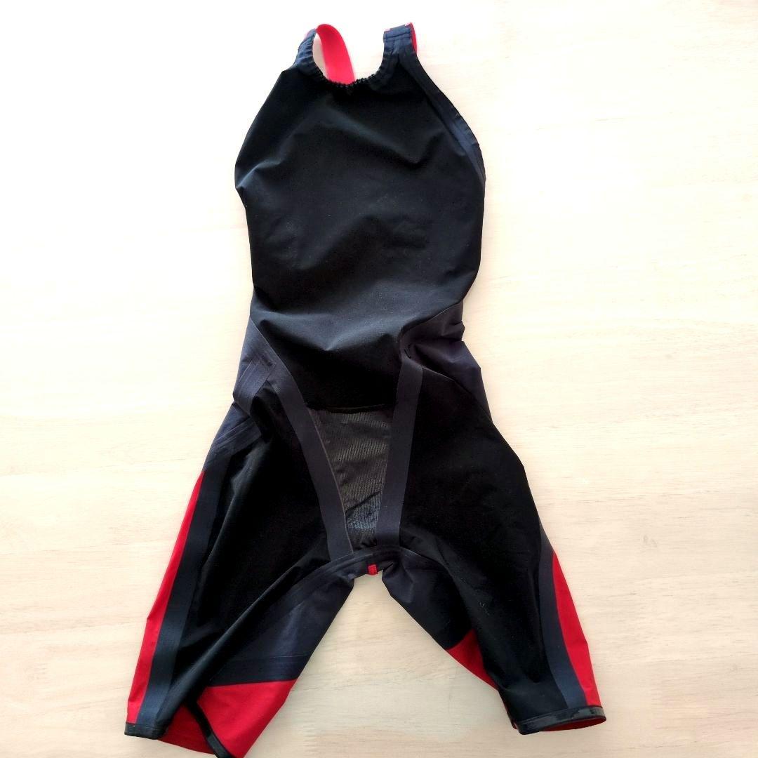 MIZUNO 高速水着 GX SONIC6 ET 2XS（ブラック/レッド）