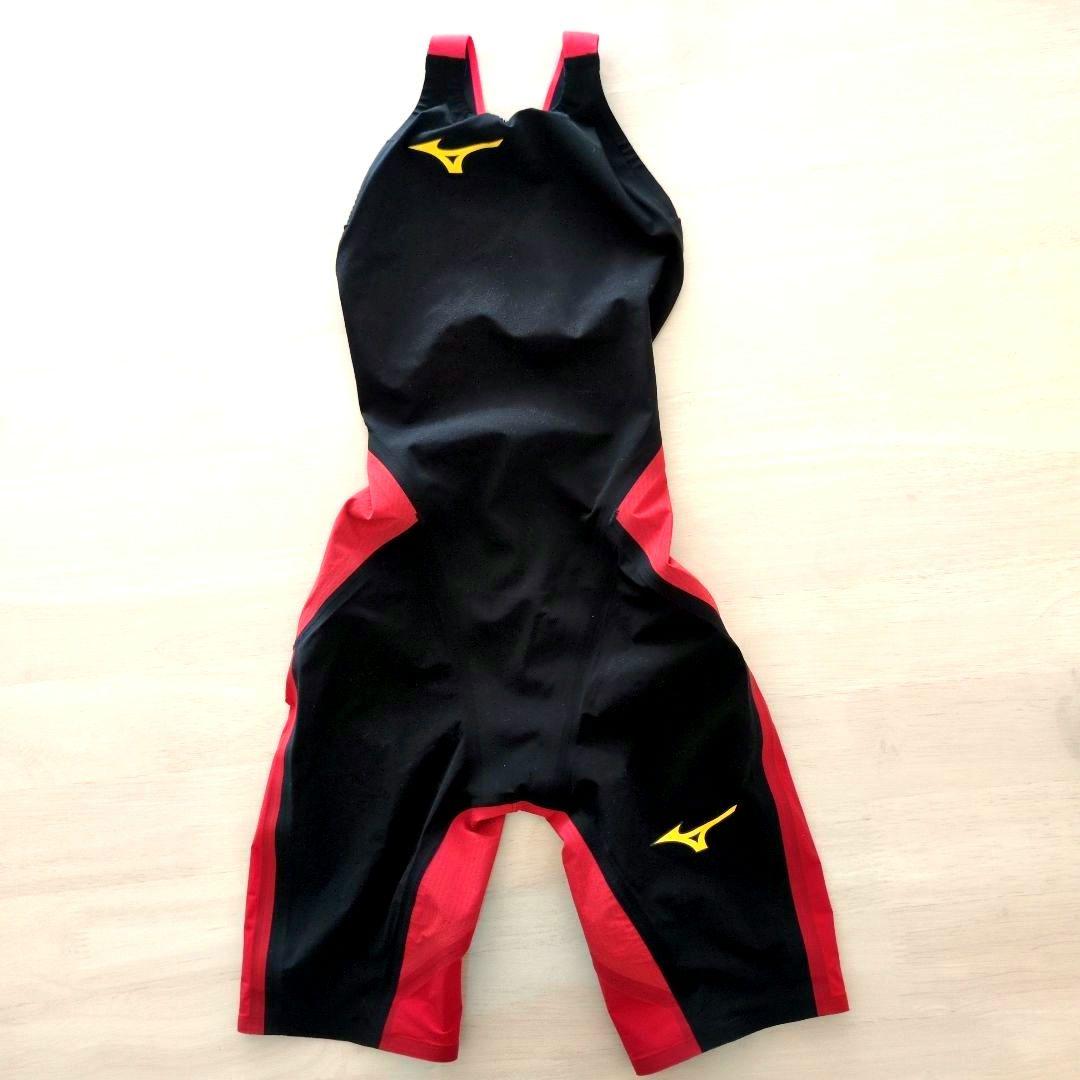 MIZUNO 高速水着 GX SONIC6 ET 2XS（ブラック/レッド）