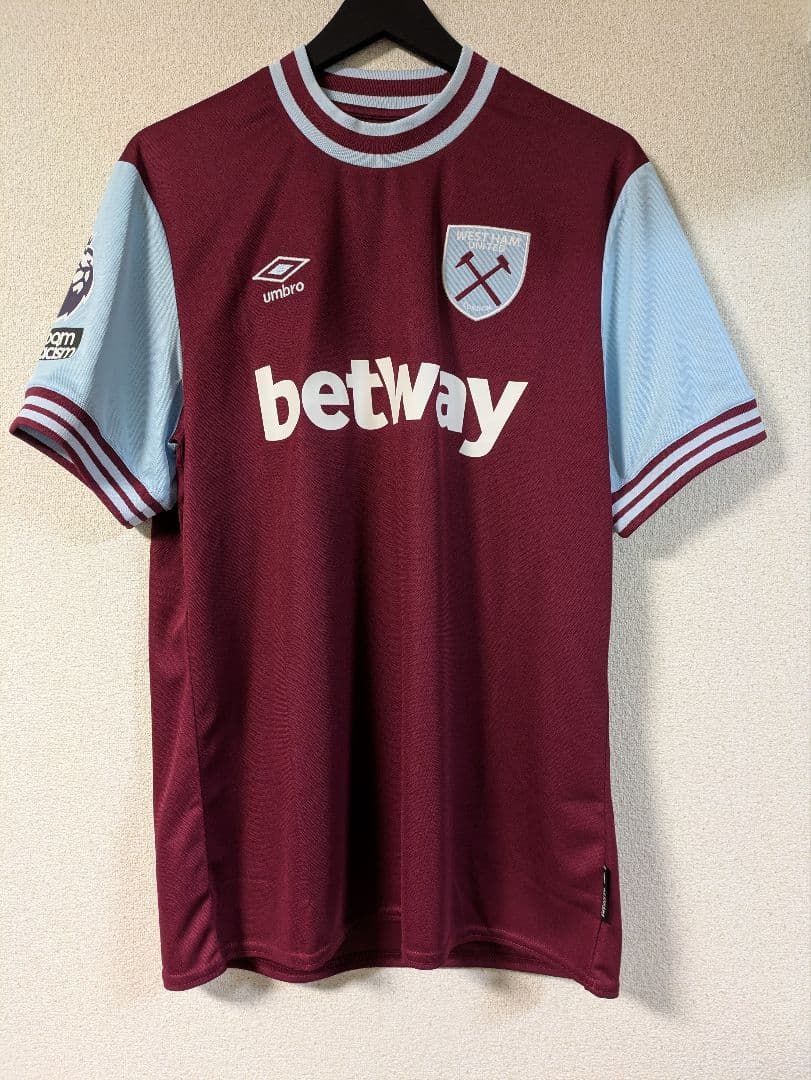 ウェストハム・ユナイテッド 2024-25 ホームユニフォーム