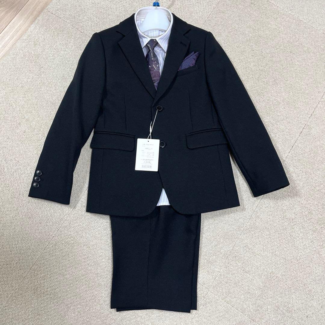 CHOPIN 男の子　スーツ　130 新品　ヘリンボーンスーツ　七五三　入学式