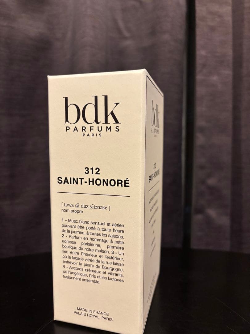 bdk parfums 312 SAINT-HONORÉ オードパルファム　香水
