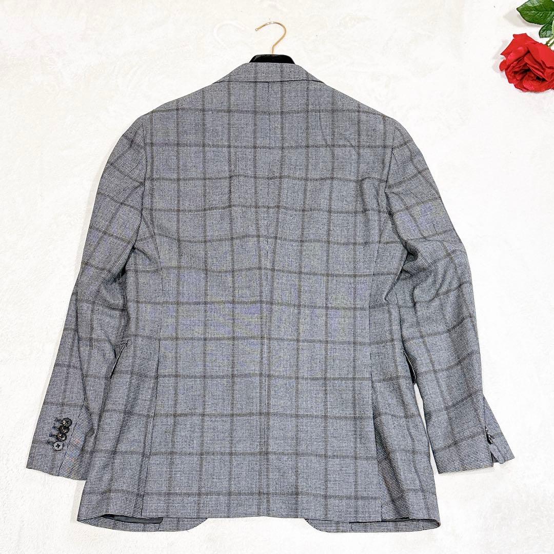 新品同様✨　ユニバーサルランゲージ　スーツ　セットアップ　グレンチェック　グレー