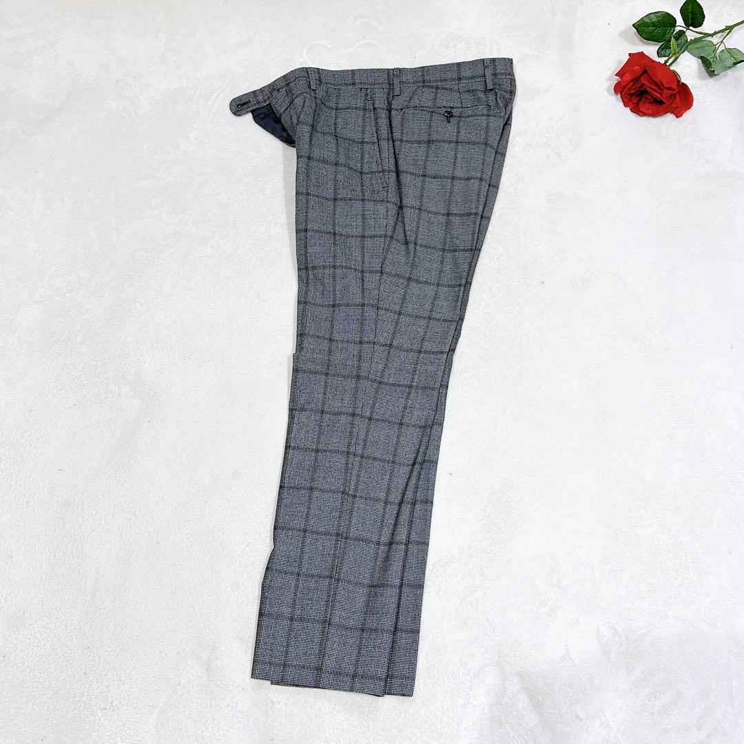 新品同様✨　ユニバーサルランゲージ　スーツ　セットアップ　グレンチェック　グレー