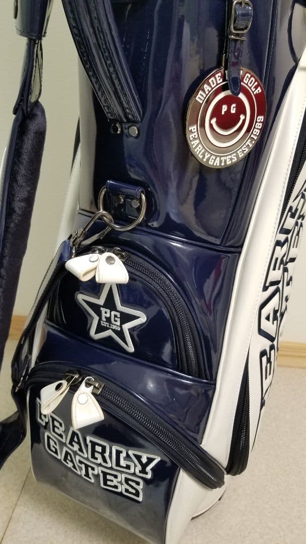PEARLY GATES/パーリーゲイツ キャディバッグ ネイビー/ホワイト89